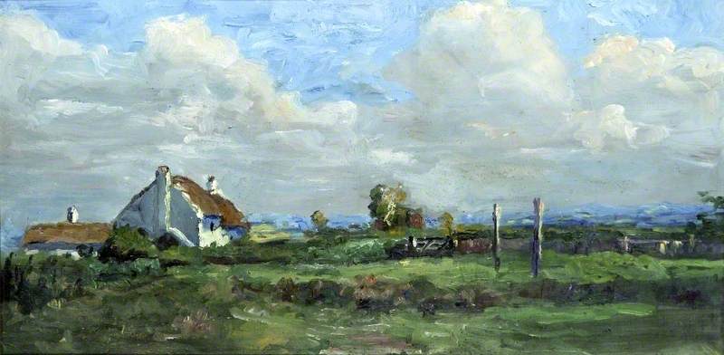 A Breezy Day In Ainsdale, Lancashire — Francis Reily