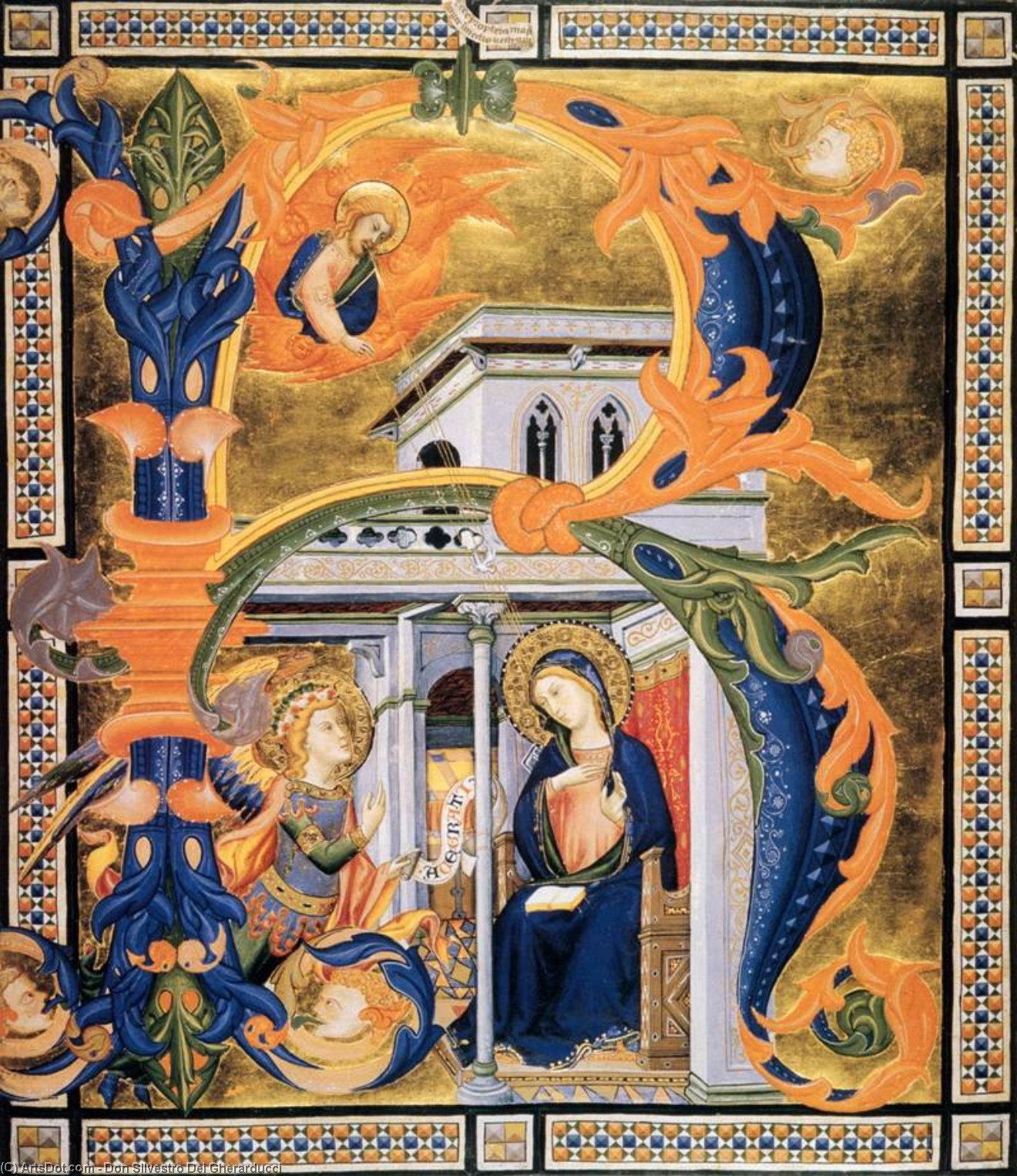Gradual From Santa Maria Degli Angeli (folio 60) — ドン・シルヴェストロ・デイ・ゲラルドゥッチ