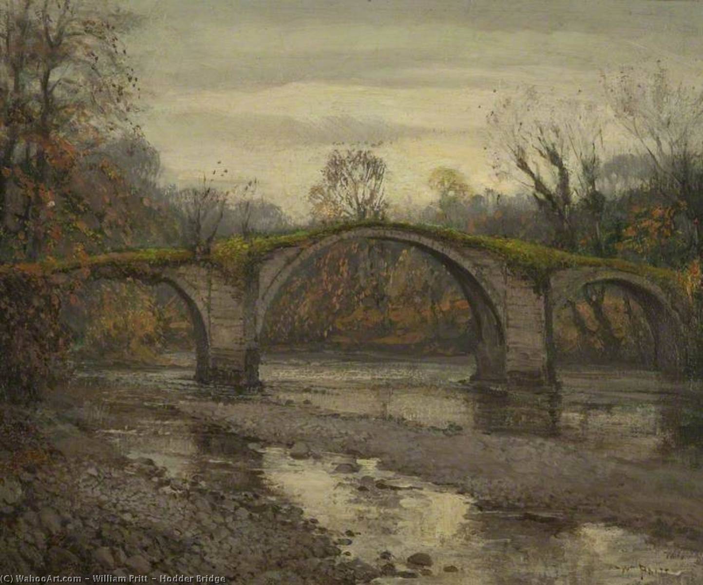 Hodder Bridge — William Pritt