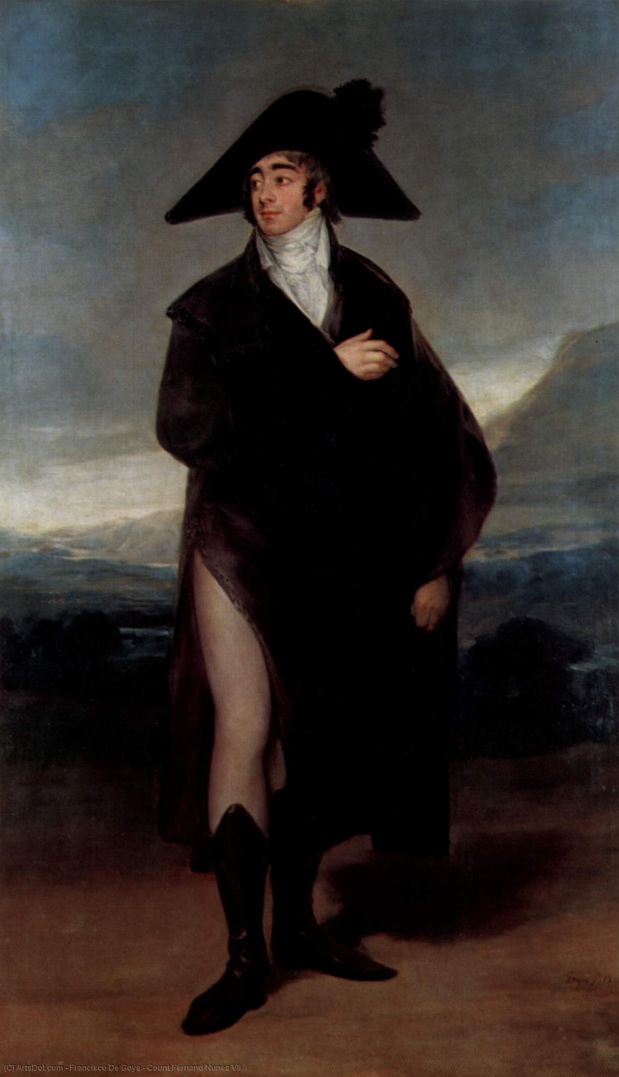 Count Fernand Nunez Vii — Francisco José De Goya Y Lucientes