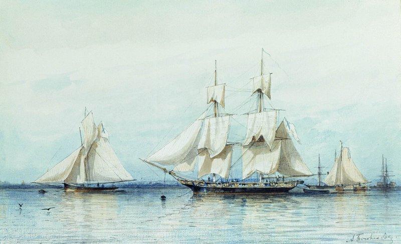 The Druzhba Yacht — Alexei Petrovich Bogoliubov
