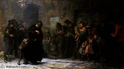 Applicants For Admission To A Casual Ward — Samuel Luke Fildes