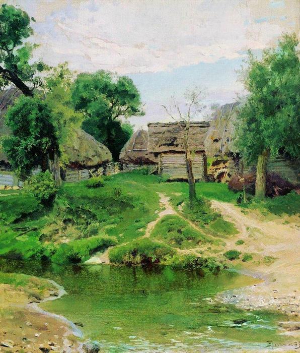 Turgenevo Village — Vasily Dmitrievich Polenov