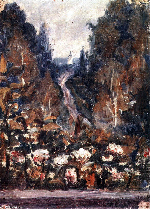 Road In Khotkovo — Vasily Ivanovich Surikov