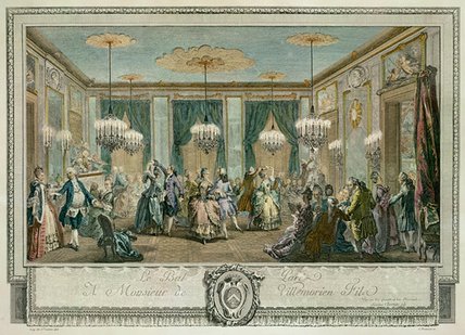 The Evening Dress Ball At The House Of Monsieur — Augustin De Saint Aubin