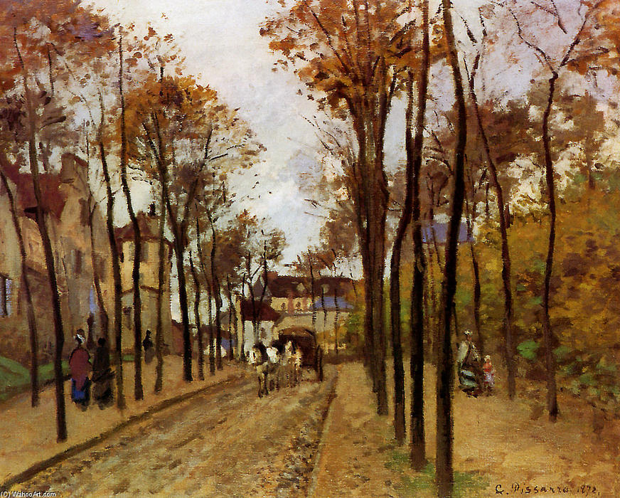 Boulevard Des Fosses. Pontoise — Kamij Pisaro
