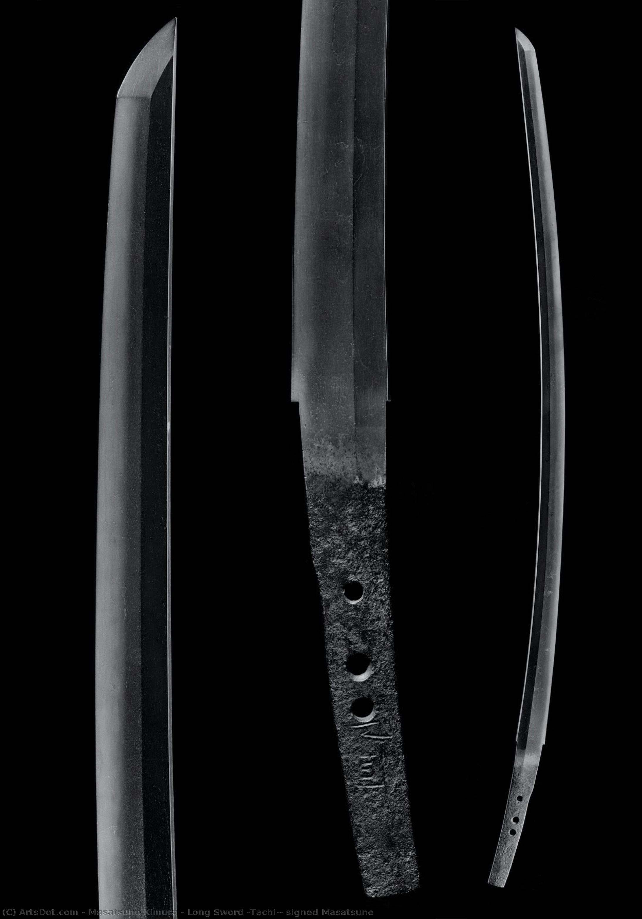 Long Sword (tachi), Signed Masatsune — Masatsune Kimura