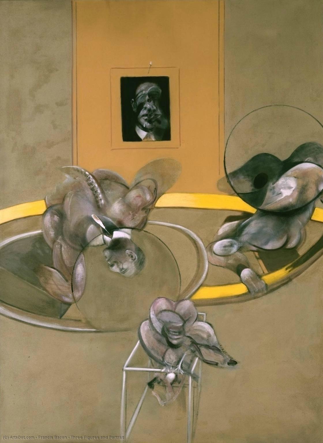 Three Figures And Portrait — Бэкон