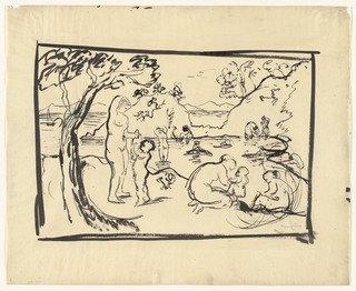 Bathers — Henri Charles Manguin
