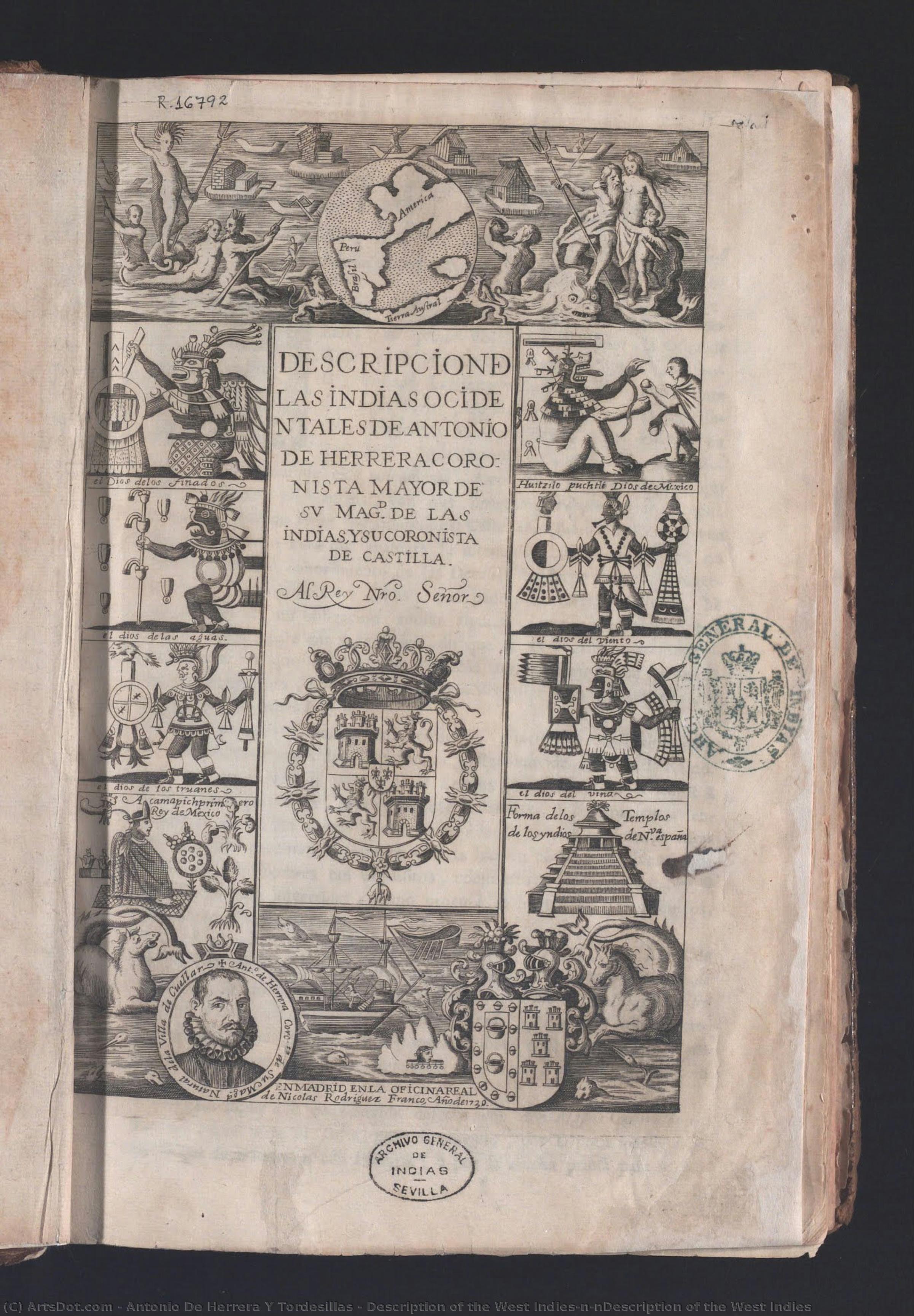 Description Of The West Indies\n\ndescription Of The West Indies — Antonio De Herrera Y Tordesillas