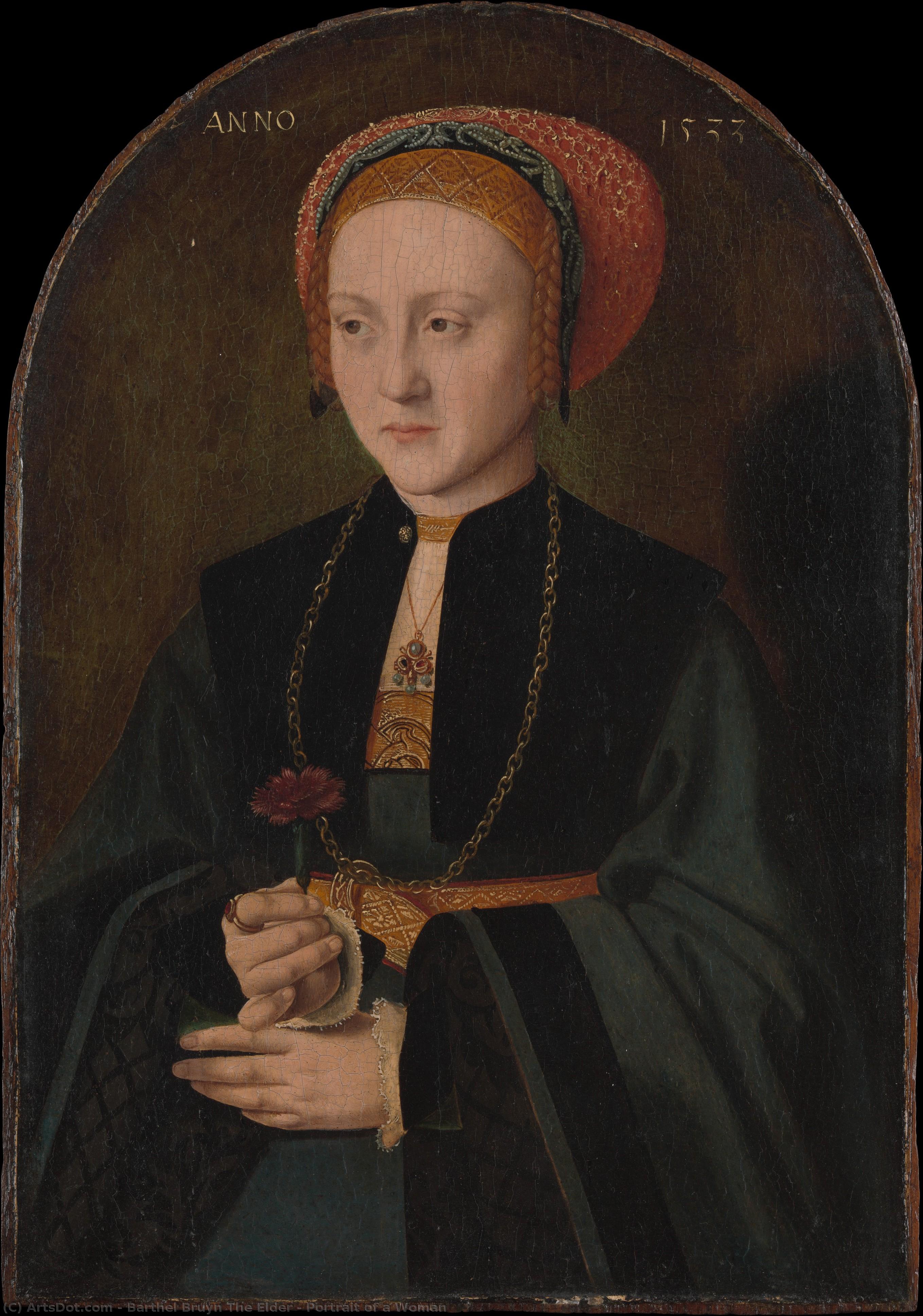 Portrait Of A Woman — Barthel Bruyn The Elder