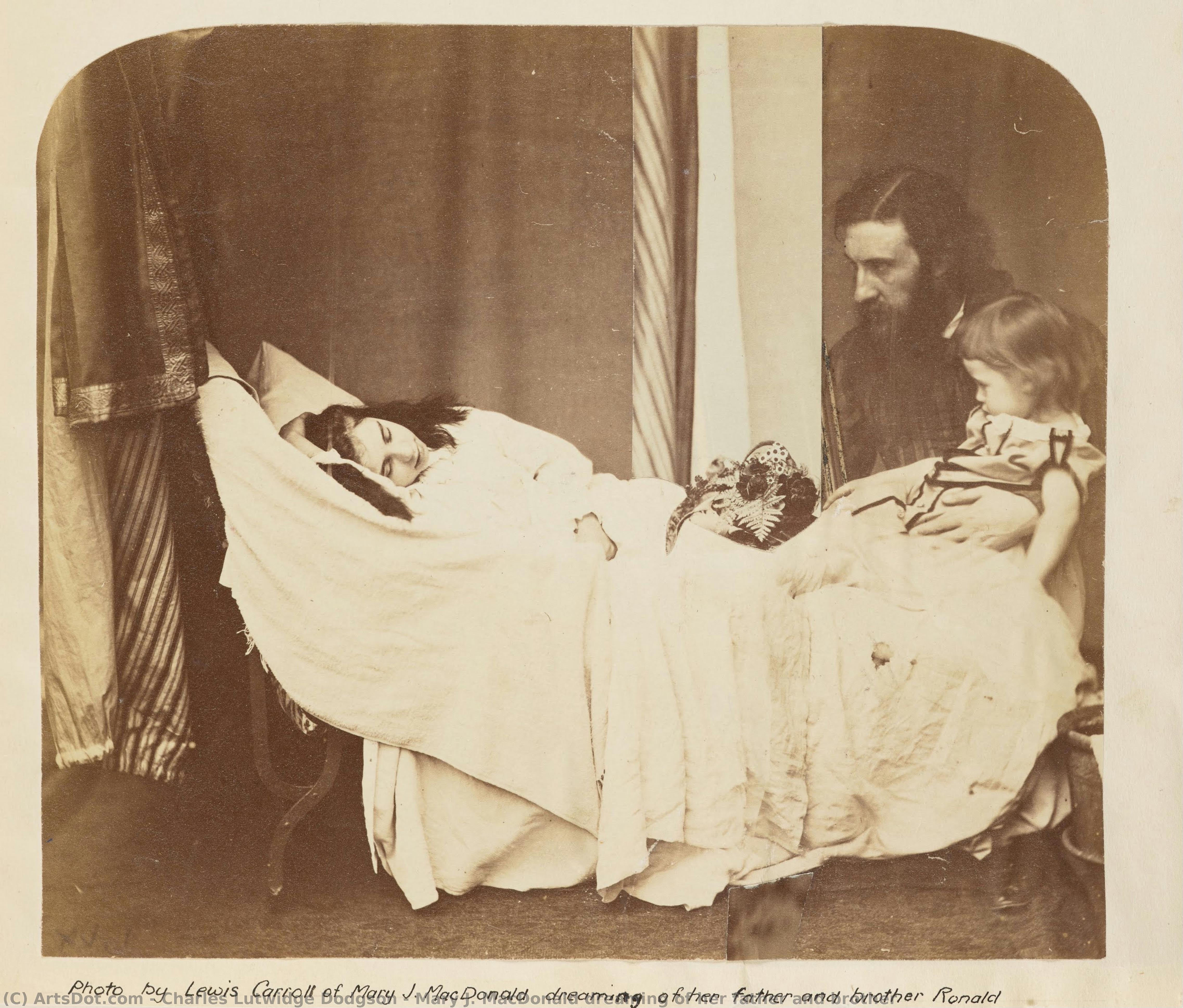 Mary J. Macdonald Dreaming Of Her Father And Brother — Lewis Carroll