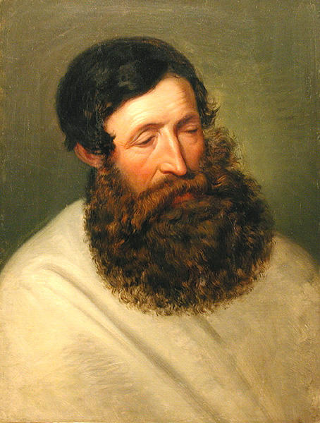 Potrait Of A Bearded Man — Friedrich Ritter Von Amerling