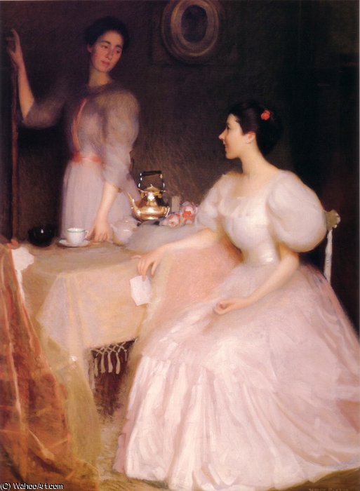 Mollie Scott And Dorothy Tay — William Mcgregor Paxton