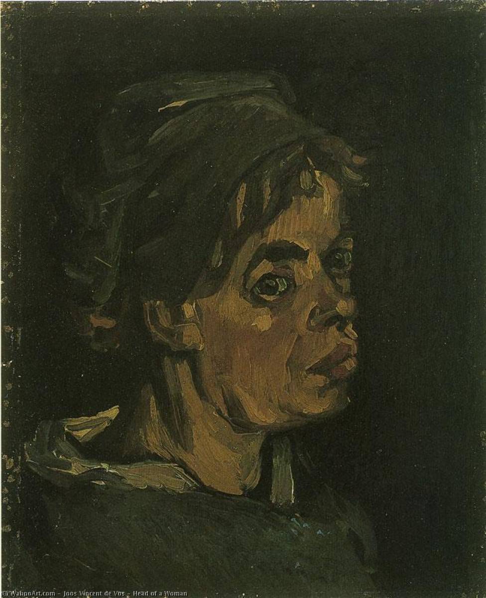 Head Of A Woman — Joos Vincent De Vos