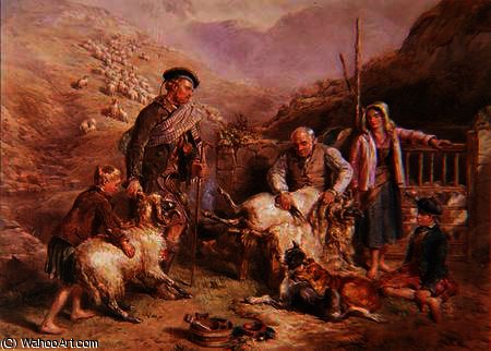 Sheep Shearing — John Frederick Tayler