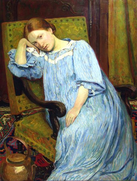 Portrait De La Femme De L'artiste (titre D'usage) — Georges Daniel De Monfreid