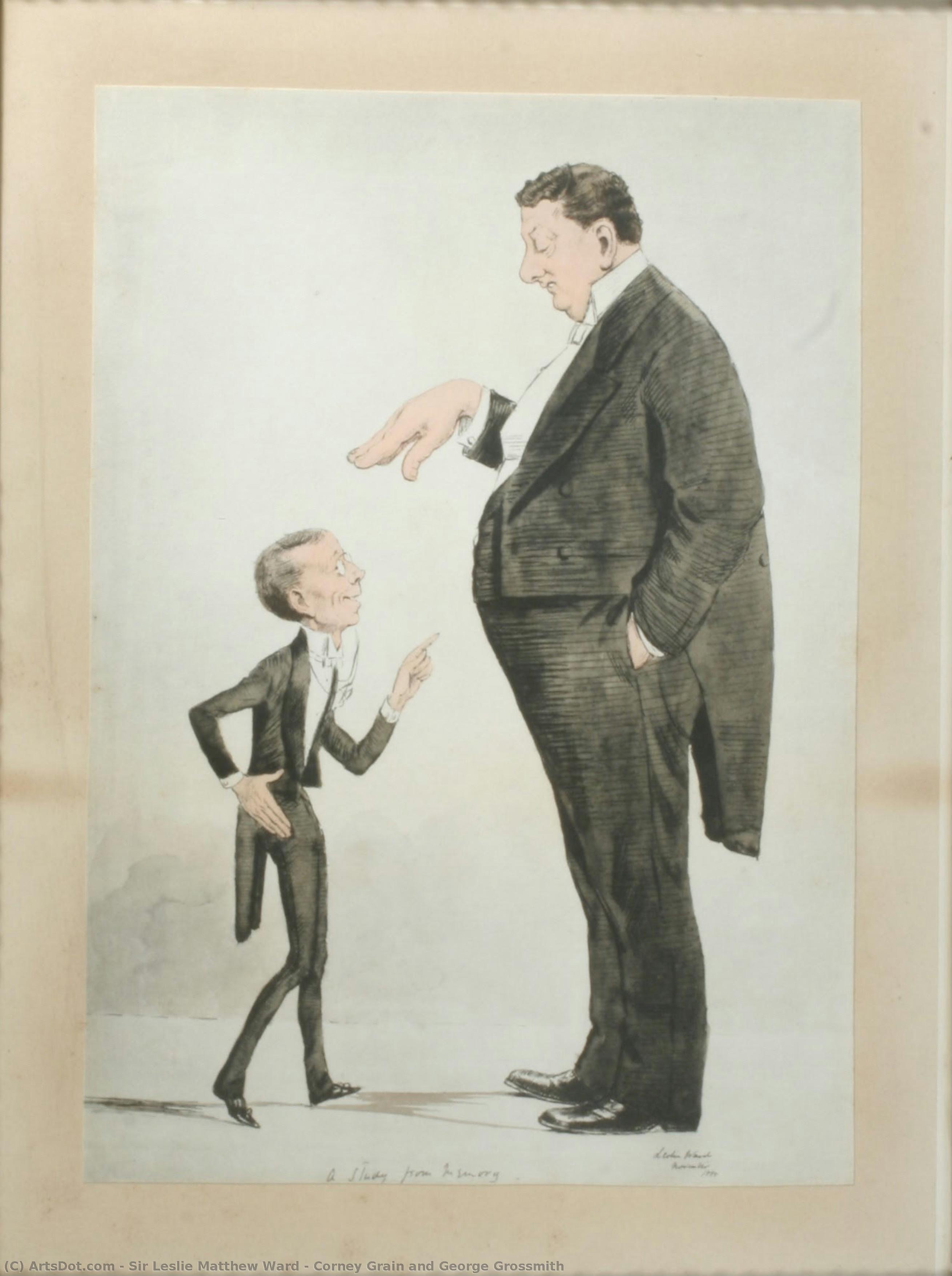 Corney Grain And George Grossmith — Sir Leslie Matthew Ward