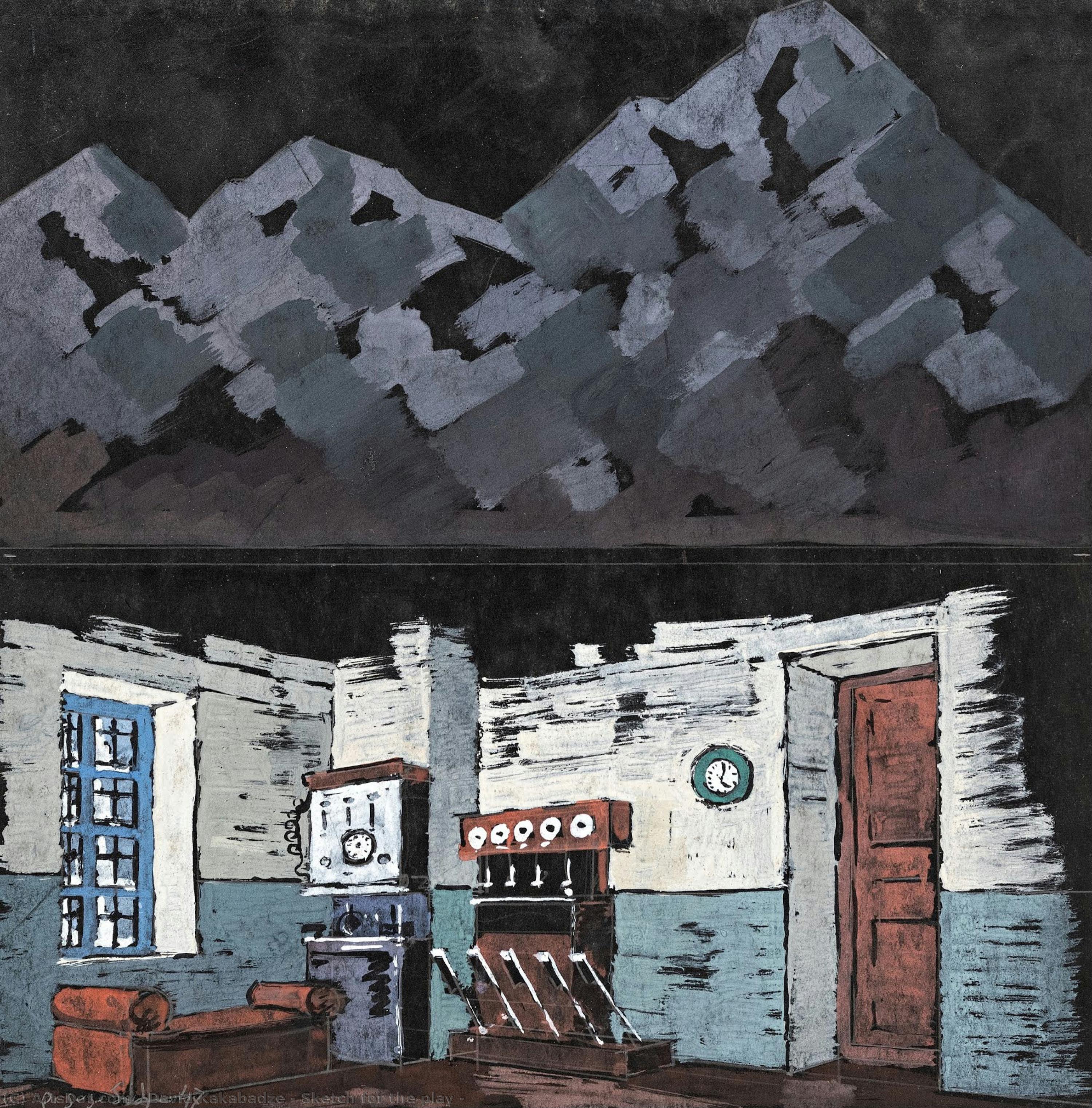 Sketch For The Play — Давид Карабодзе