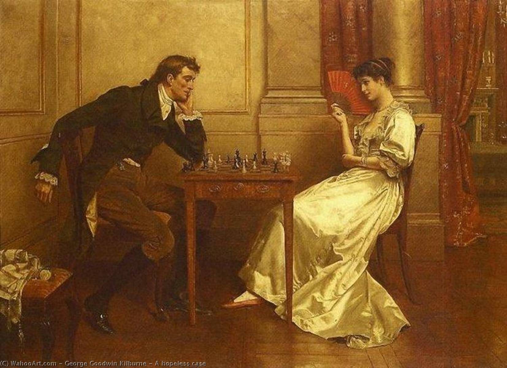 A Hopeless Case — George Goodwin Kilburne