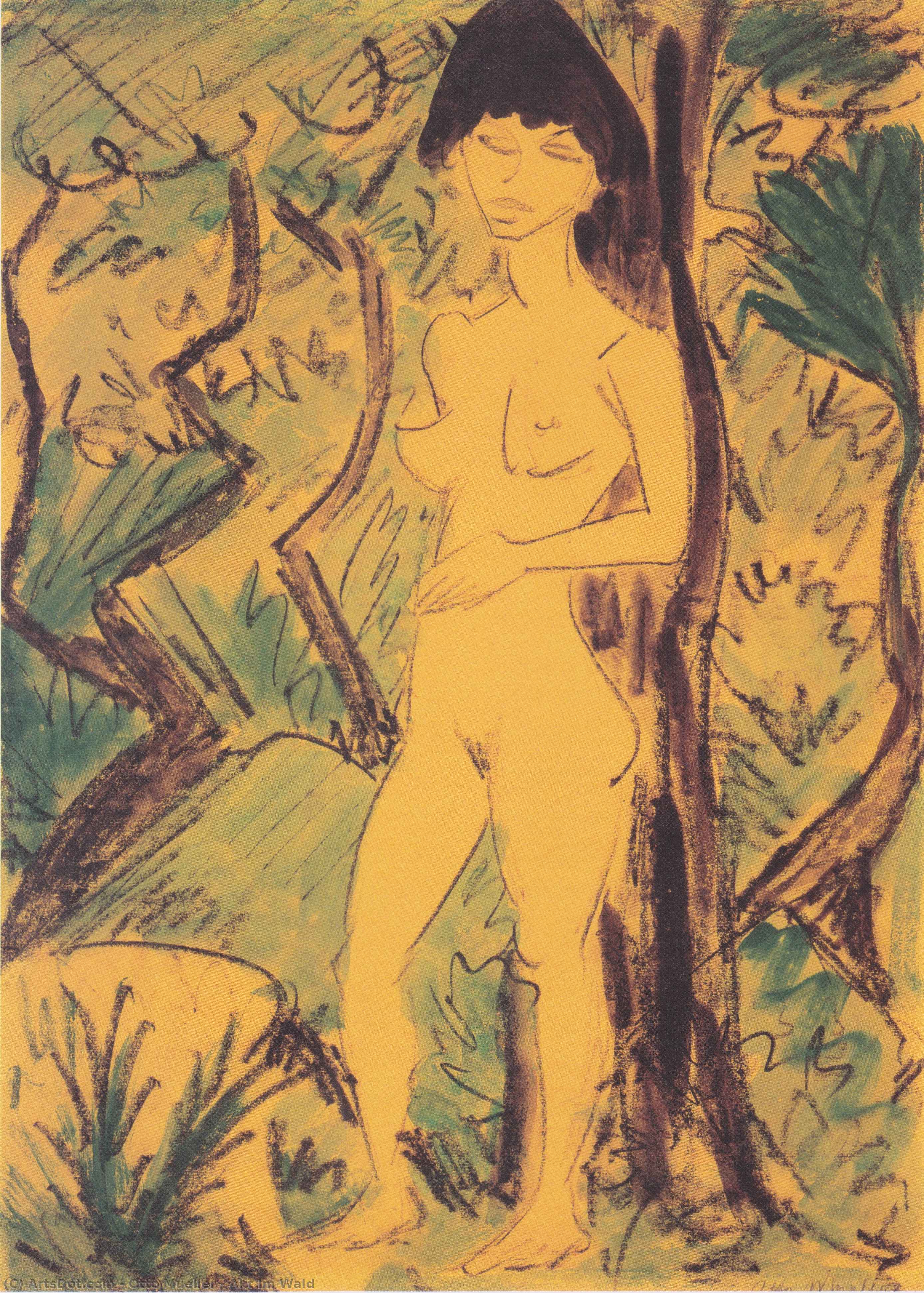 Akt Im Wald — オットー・ミュラー