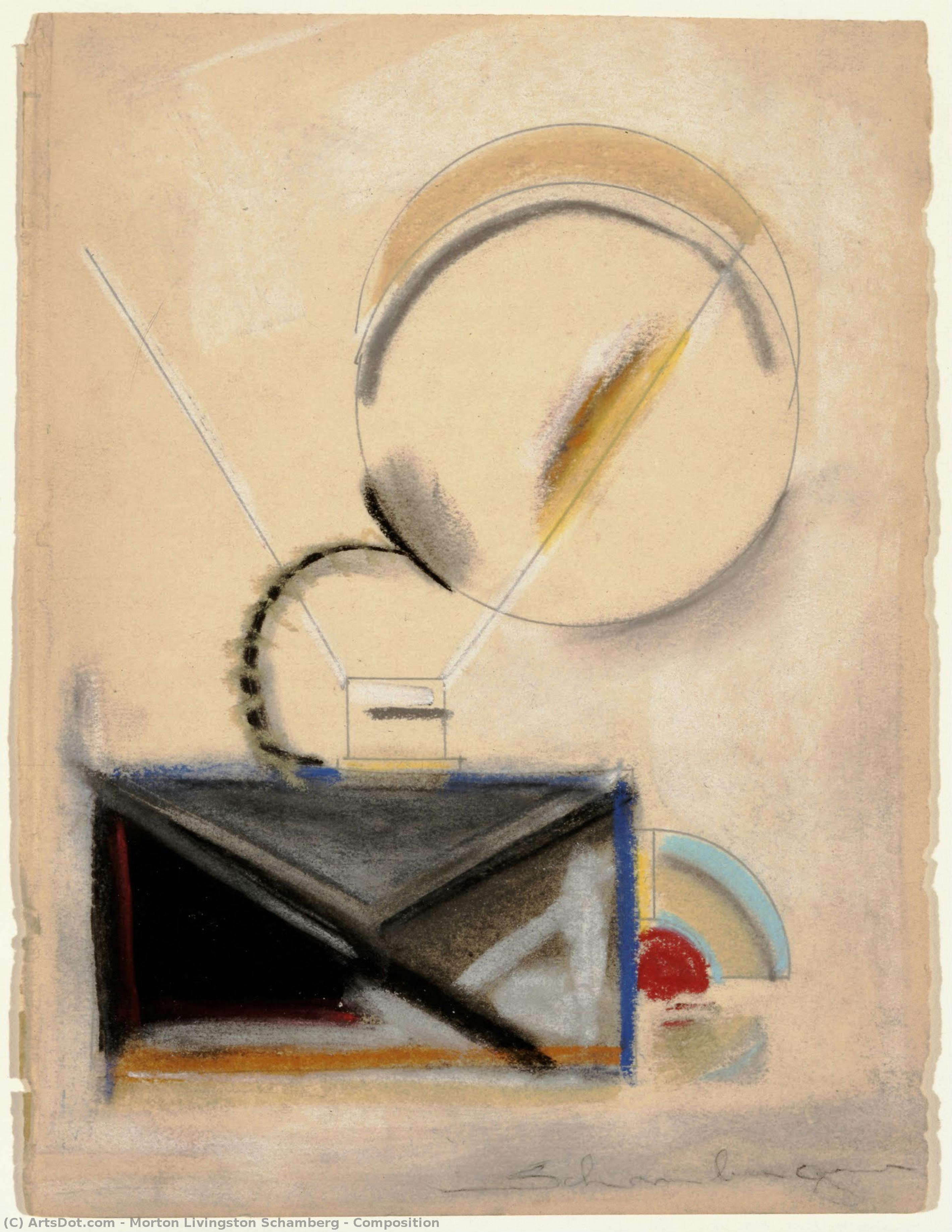 Composition — Morton Livingston Schamberg