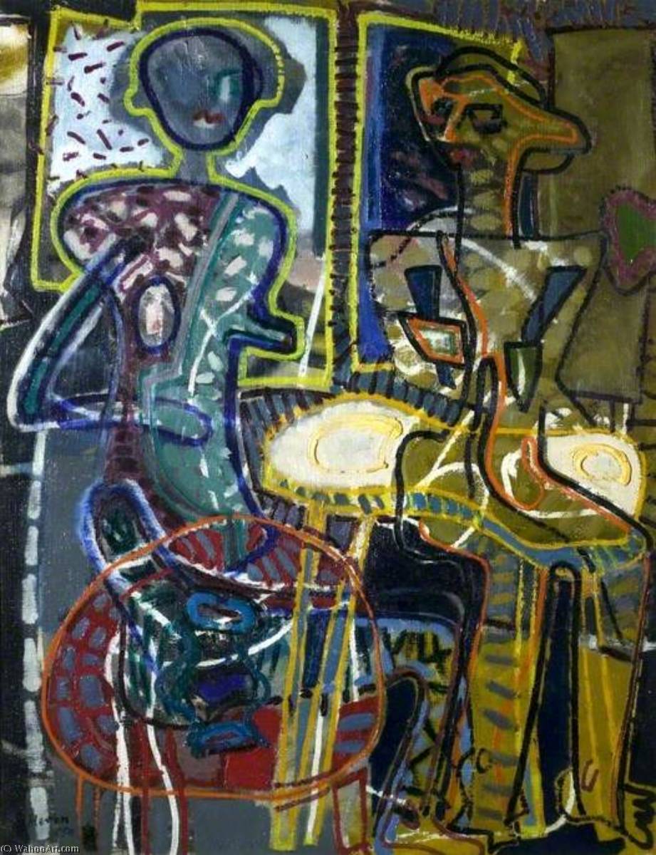 Two Women In A Café — Patrick Heron