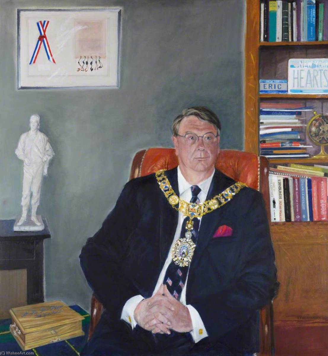 The Right Honourable Eric Milligan (b.1951), Lord Provost Of Edinburgh (1996–2003) — Elizabeth Violet Blackadder