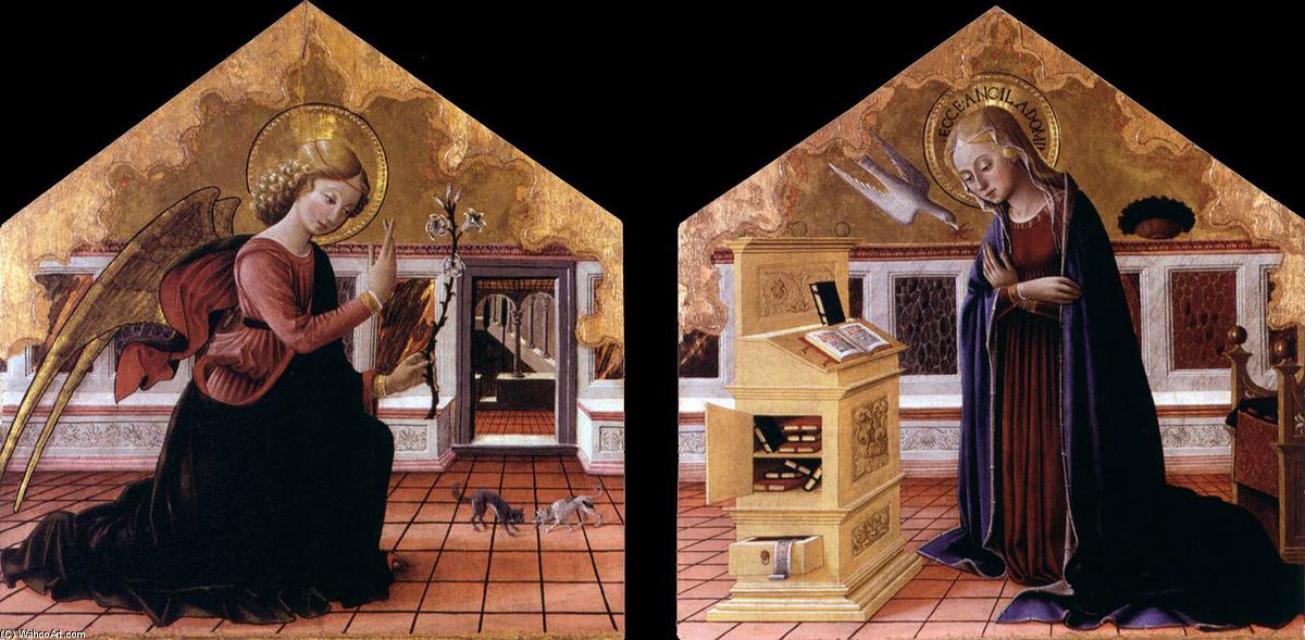 Annunciation — Bartolomeo Caporali
