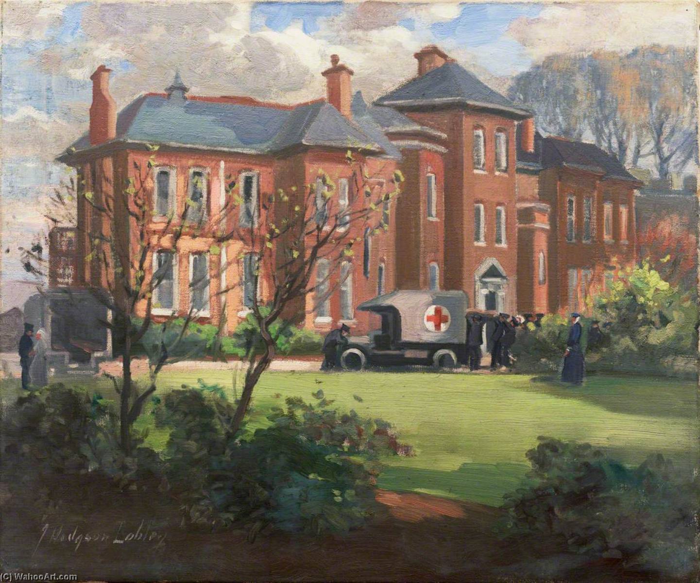 The Auxiliary Hospital, Children's House, Exeter Workhouse — John Hodgson Lobley