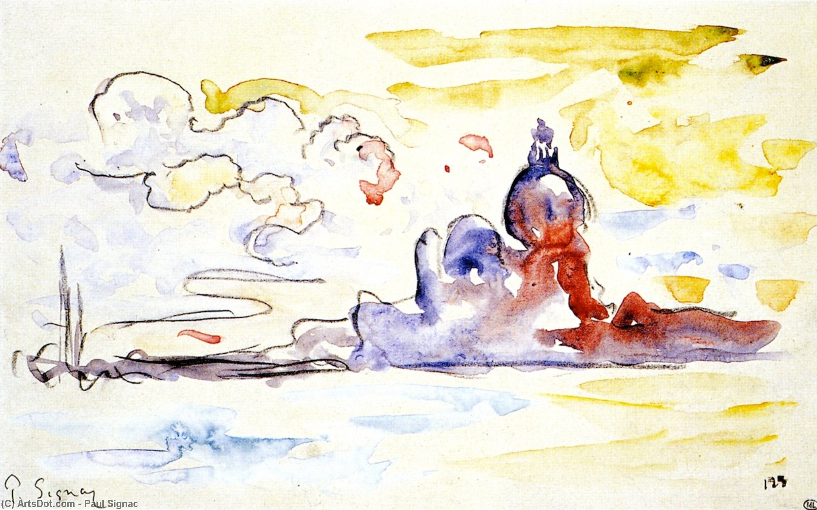 Santa Maria Della Salute, Venice — Paul Signac