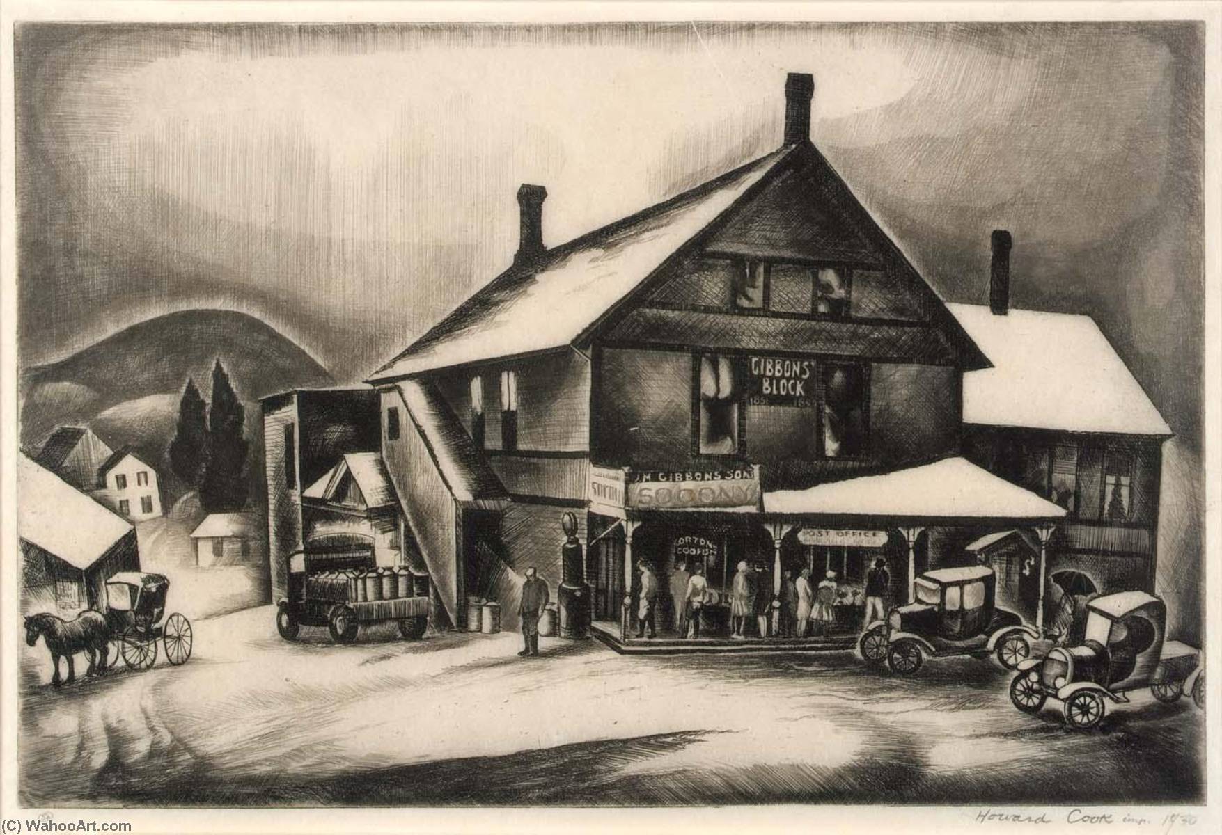 Country Store — Howard Cook