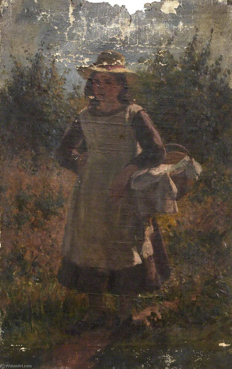 Girl In A Garden — Томас Стюарт Смит