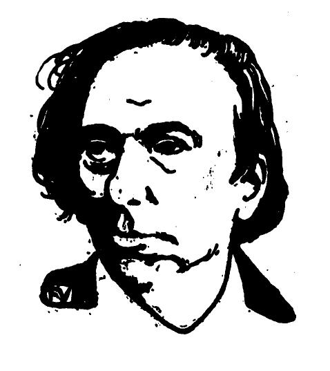 Portrait Of French Writer Ernest Hello — Félix Vallotton