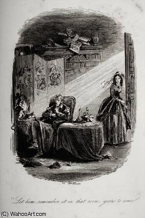 Let Him Remember It In That Room Years To Come — Hablot Knight Browne