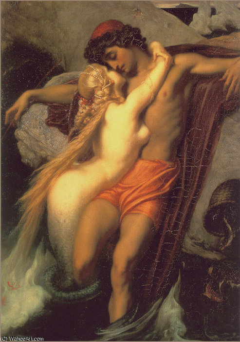 The Fisherman And The Syren — Sir Frederic Lord Leighton