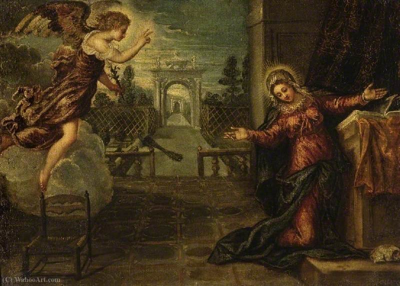 The Annunciation — Ippolito Scarsella (scarsellino)