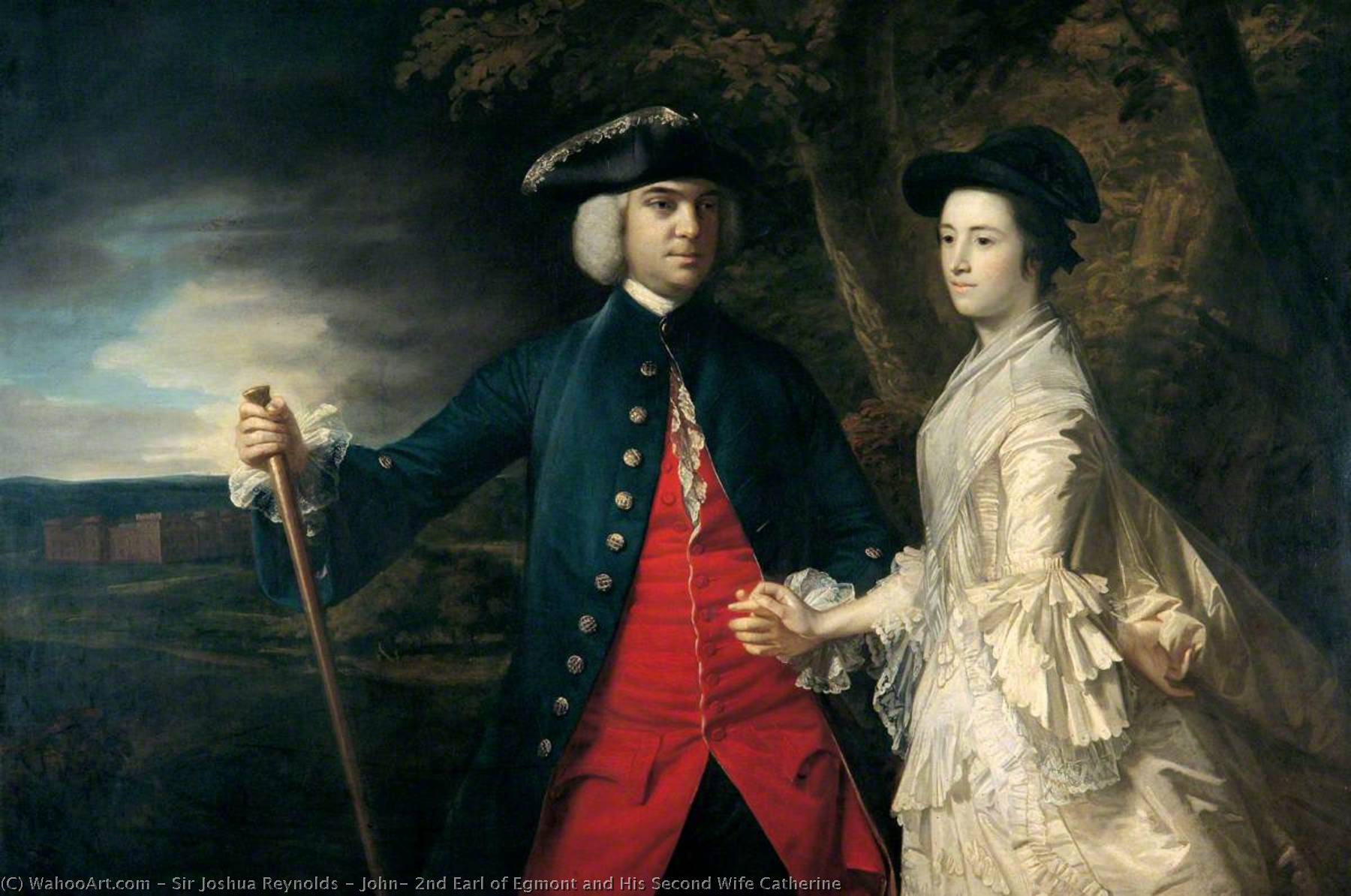 John, 2nd Earl Of Egmont And His Second Wife Catherine — Sir Joshua Reynolds