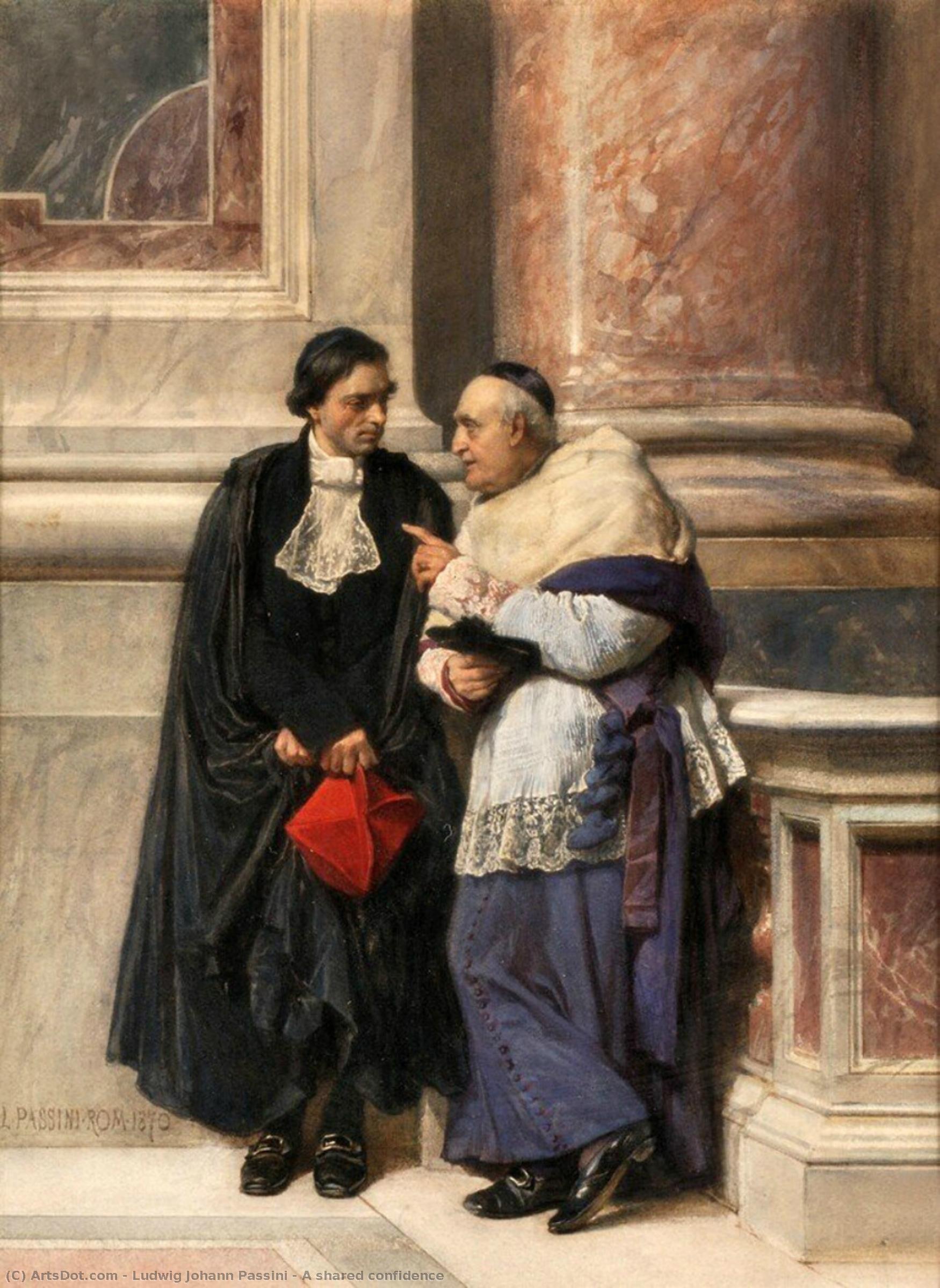 A Shared Confidence — Ludwig Johann Passini