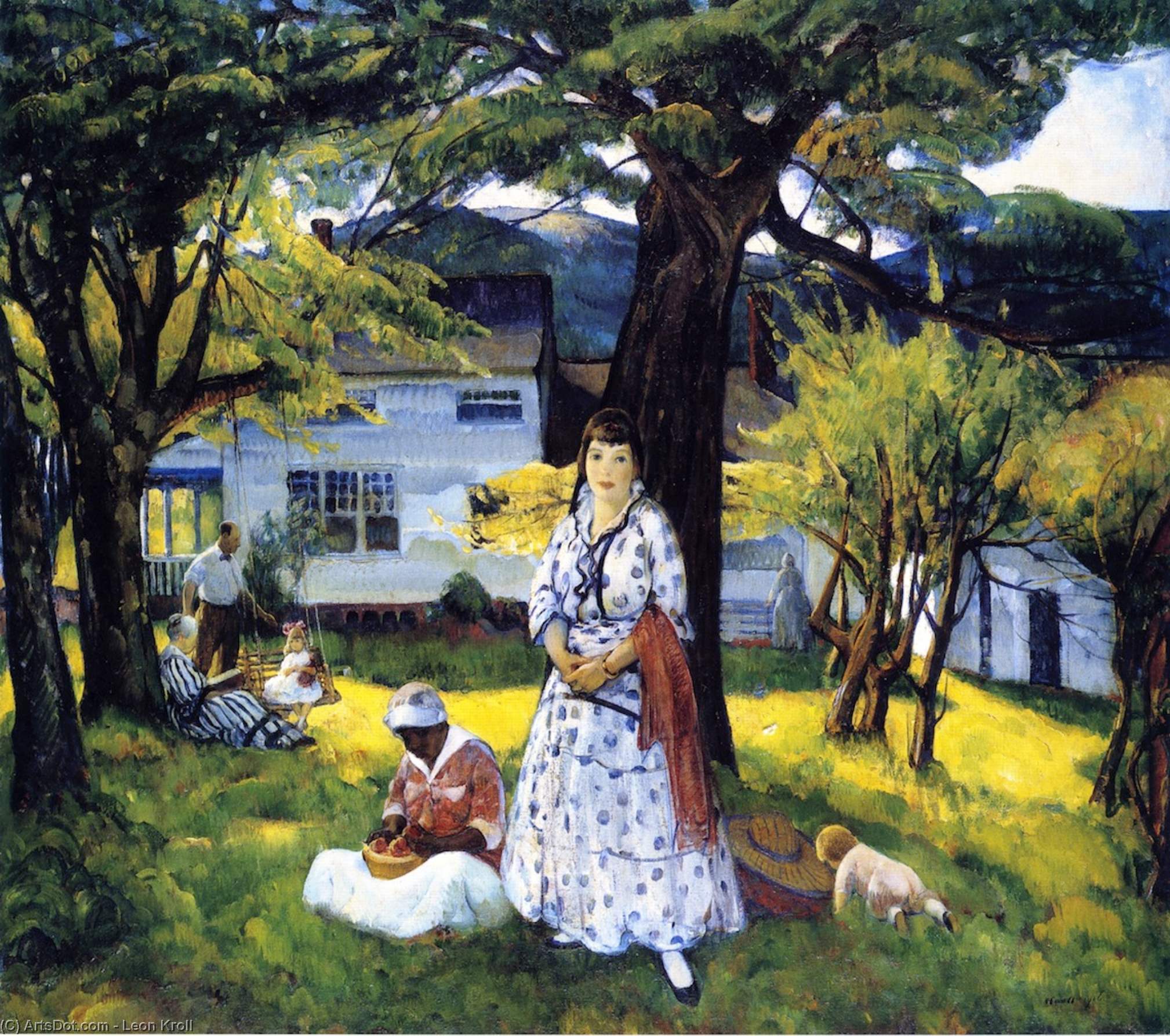 In The Country — Леон Кролл
