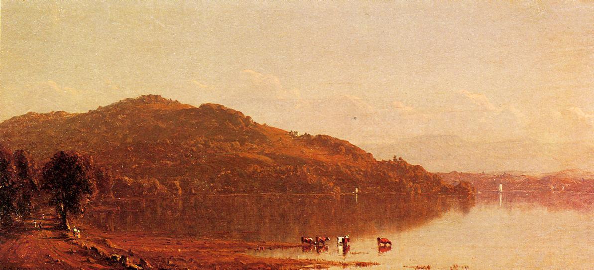 The Catskills From Hudson, N.y. — Sanford Robinson Gifford