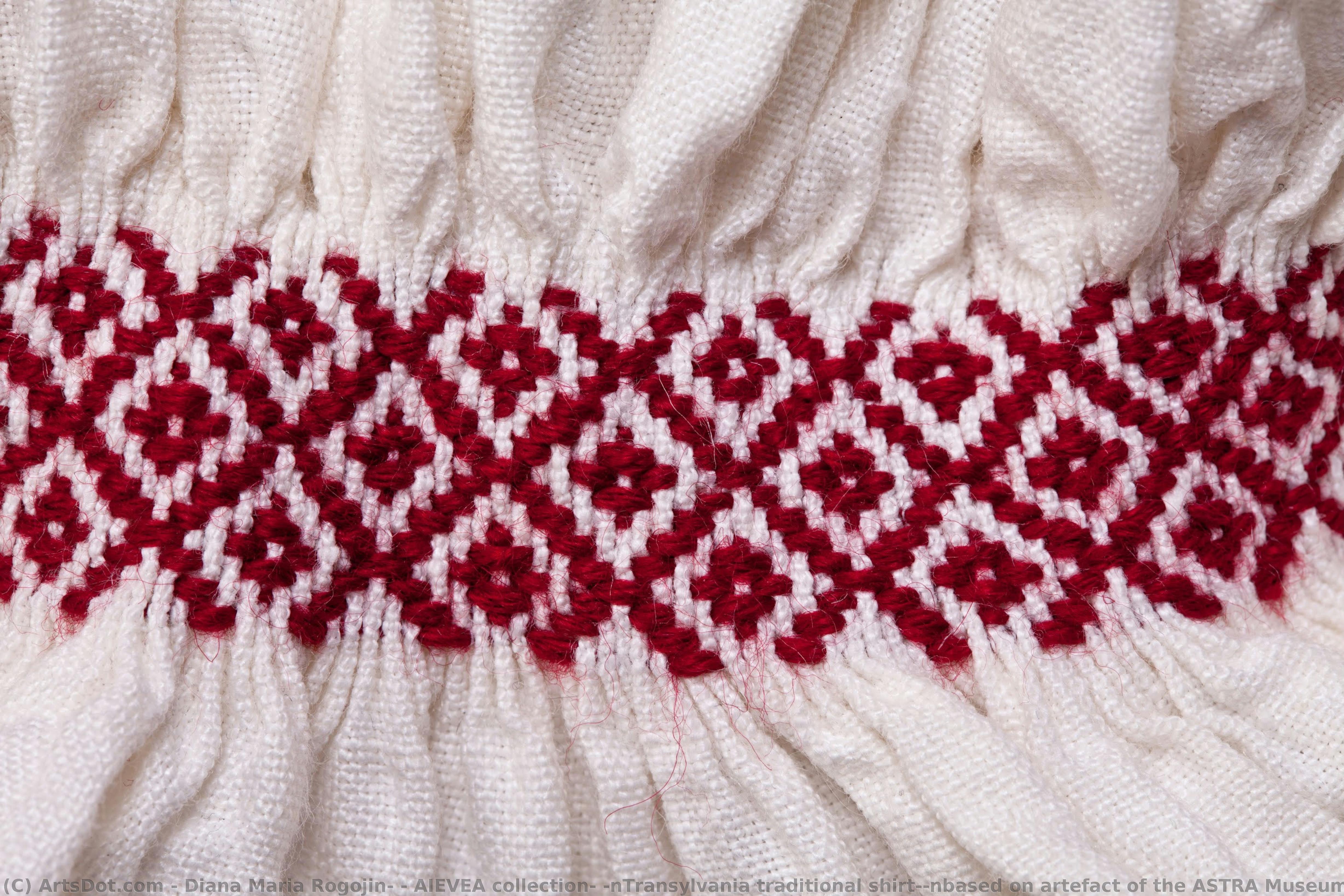 Aievea Collection; \ntransylvania Traditional Shirt;\nbased On Artefact Of The Astra Museum — Diana Maria Rogojină