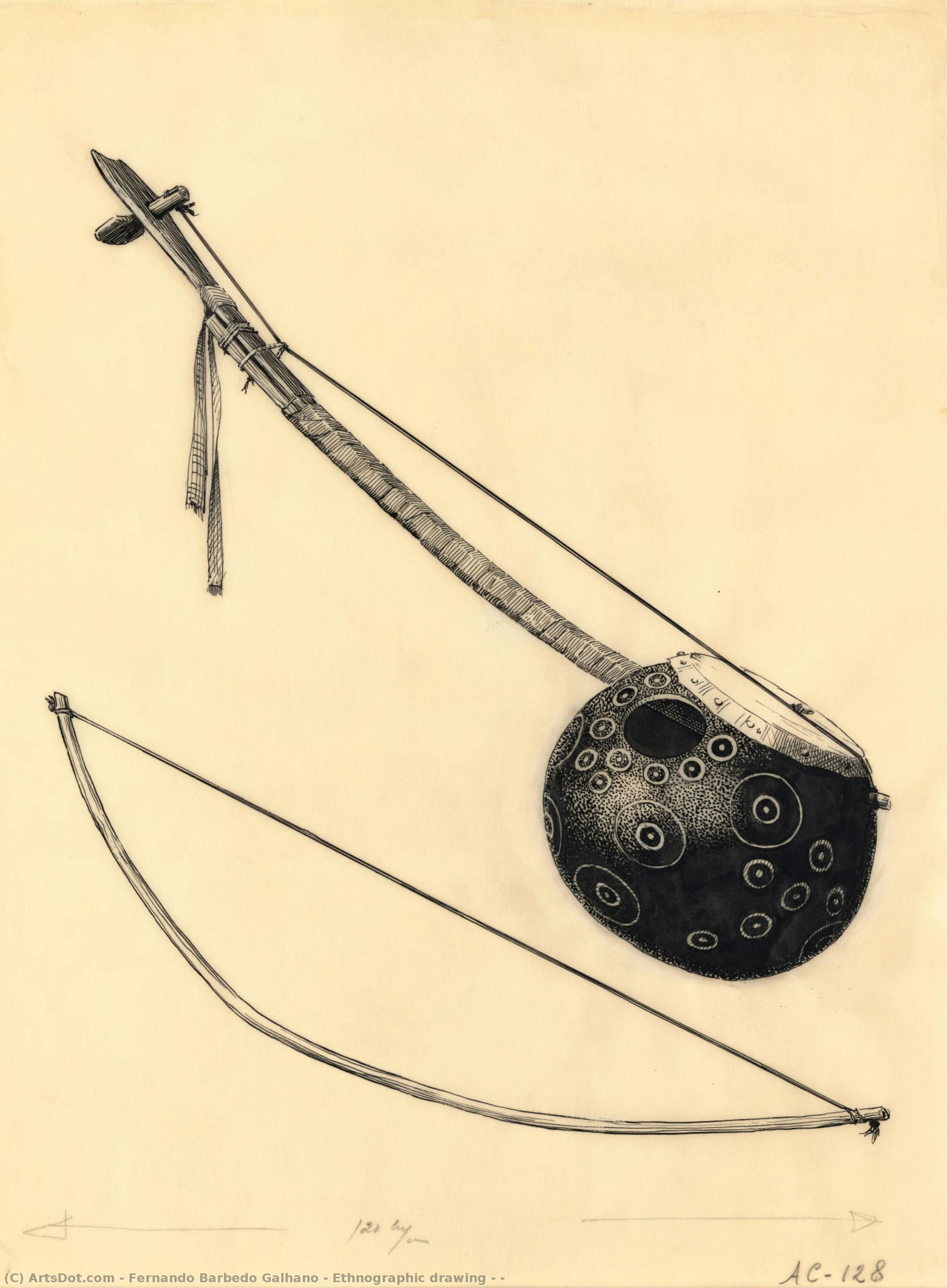 Ethnographic Drawing - — Фернанду Барбеду Гальяну