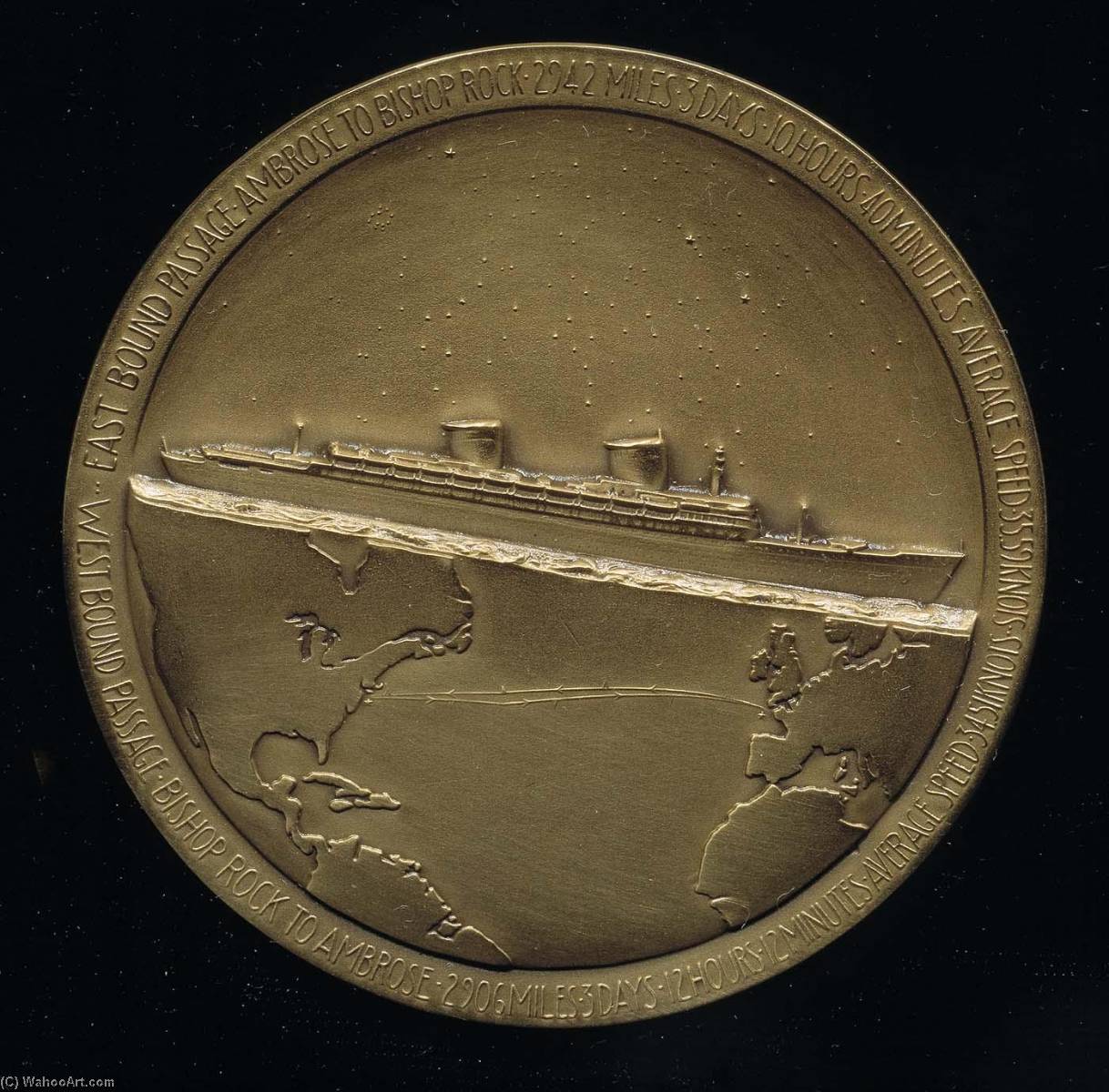 S. S. United States Medal — Joseph Emile Renier