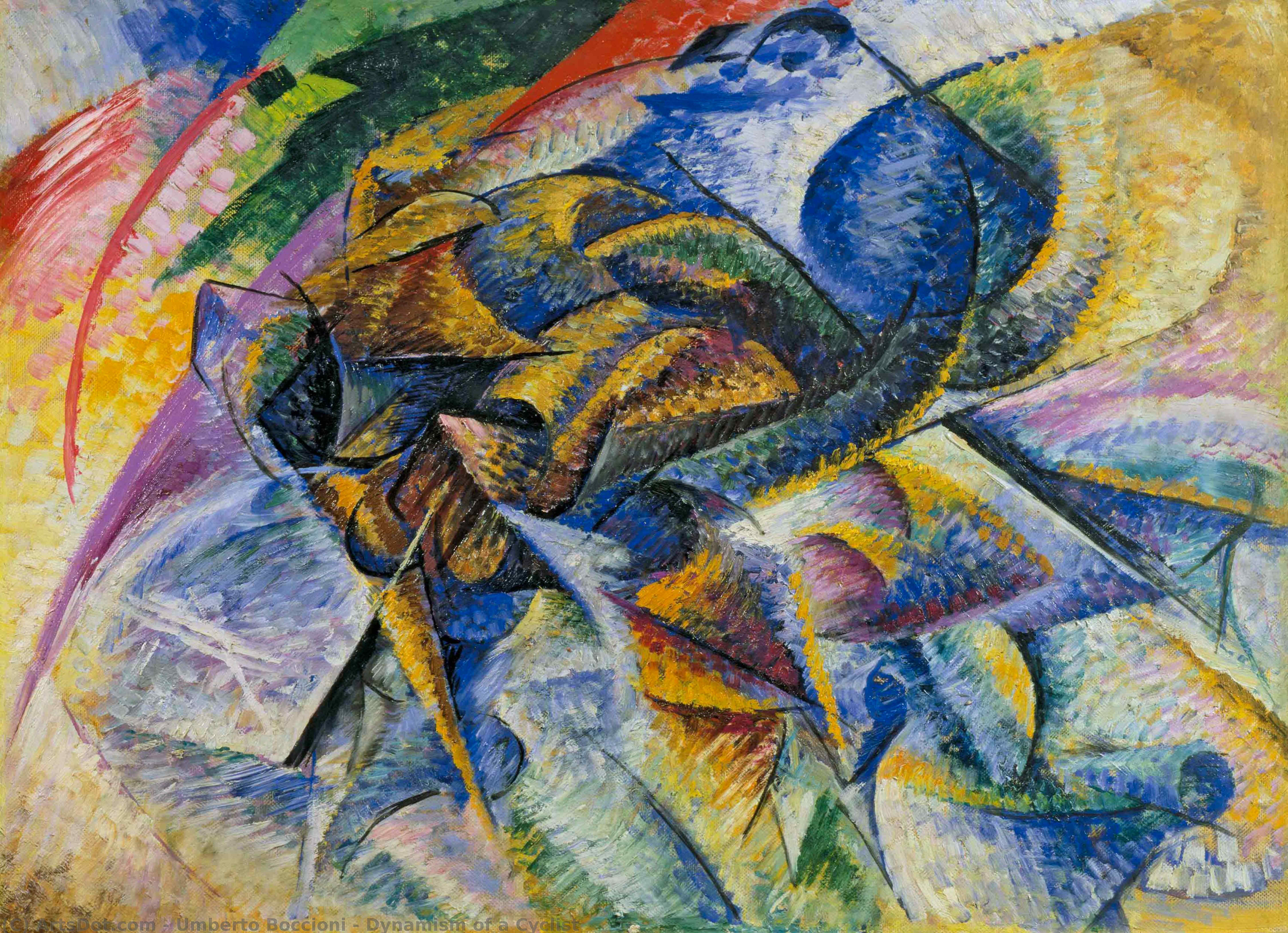 Dynamismus Eines Radfahrers — Umberto Boccioni