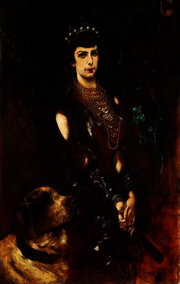 Empress Elizabeth Of Austria — Anton Romako