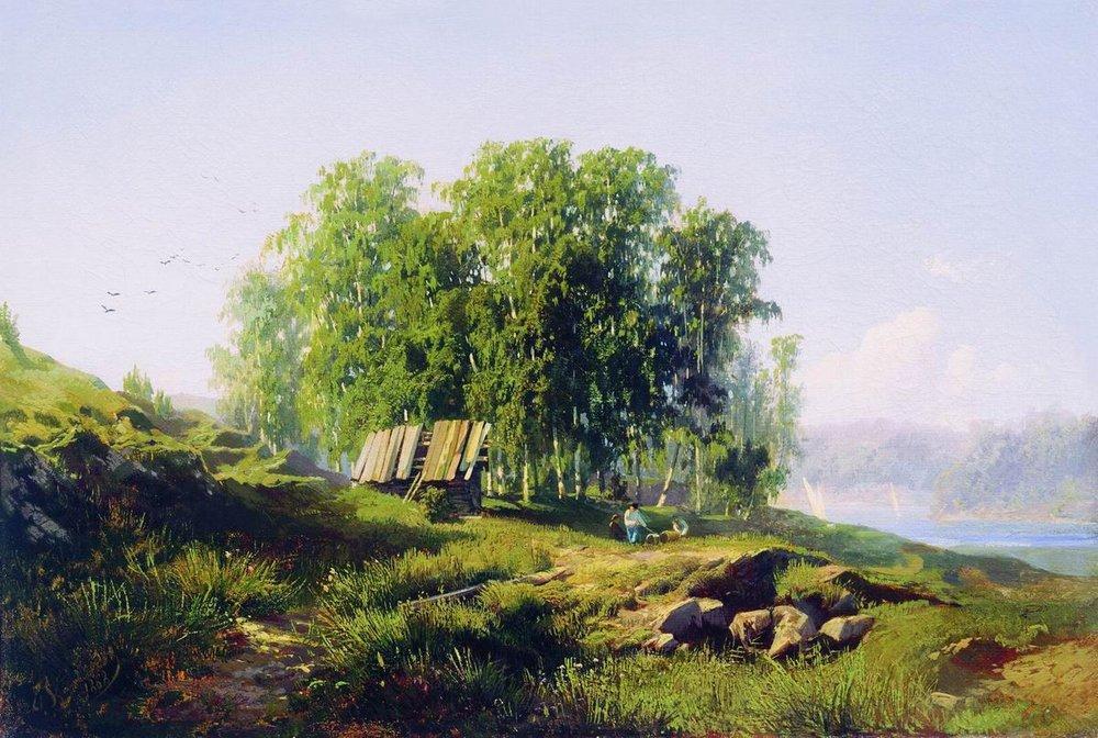 In The Vicinity Of St. Petersburg — Fyodor Alexandrovich Vasilyev
