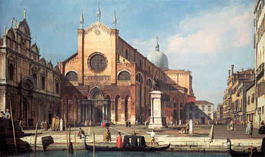 Campo Santi Giovanni E Paolo — Canaletto