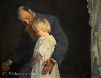 Oda Krohg Stakkelse Lille (1891) — Christian Krohg
