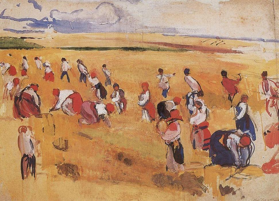 Harvest — Zinaida Serebriakova